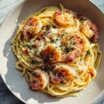 Irresistible Creamy Garlic Butter Shrimp Pasta Recipe You Must Try - Featured Image