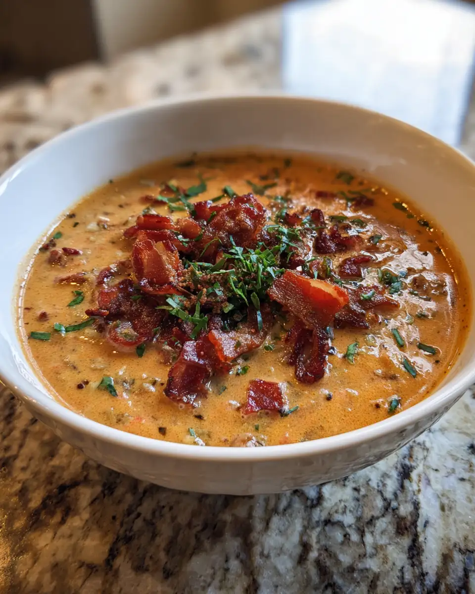 Final dish - Creamy and Delicious Instant Pot Keto Tuscan Soup Your New Favorite Low Carb Comfort Food