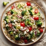 Fresh and Flavorful Israeli Couscous Salad with Broccoli - Featured Image
