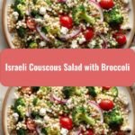 Fresh and Flavorful Israeli Couscous Salad with Broccoli