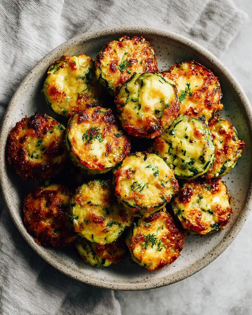 Irresistible Italian Zucchini Garlic Bites Your New Favorite Snack - Featured Image