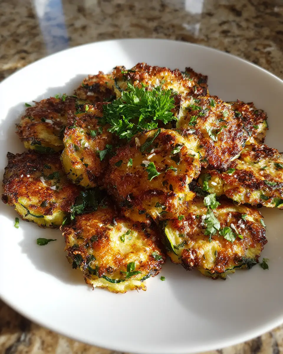 Final dish - Irresistible Italian Zucchini Garlic Bites Your New Favorite Snack
