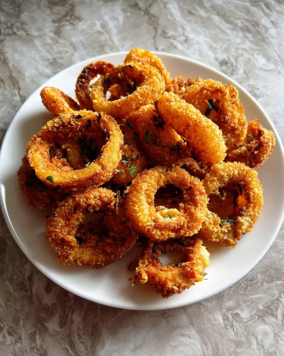 Final dish - Spice Up Your Snack Game with Jalapeño Popper Stuffed Onion Rings