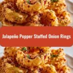 Spice Up Your Snack Game with Jalapeño Popper Stuffed Onion Rings