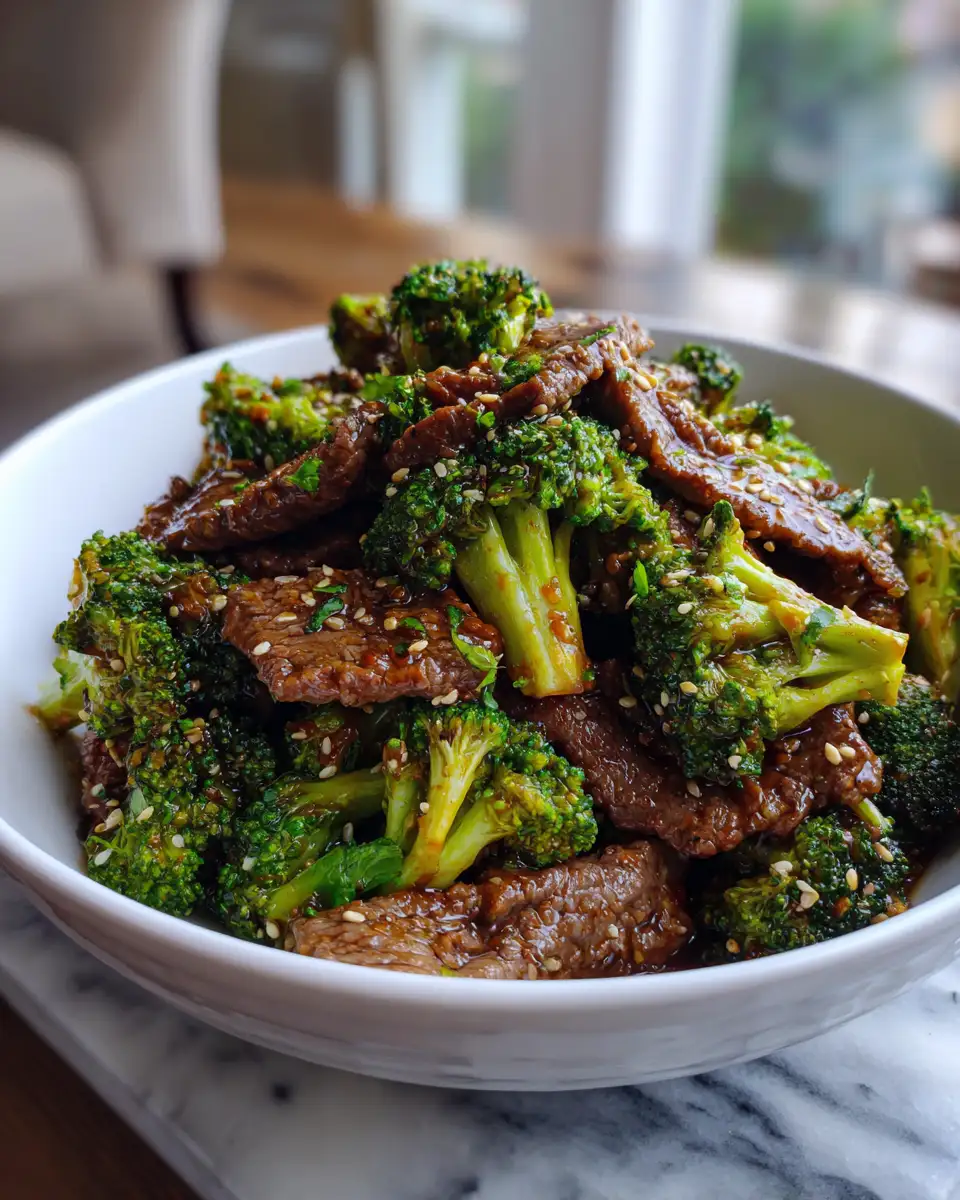 Deliciously Healthy Keto Low Carb Beef and Broccoli Recipe - Featured Image