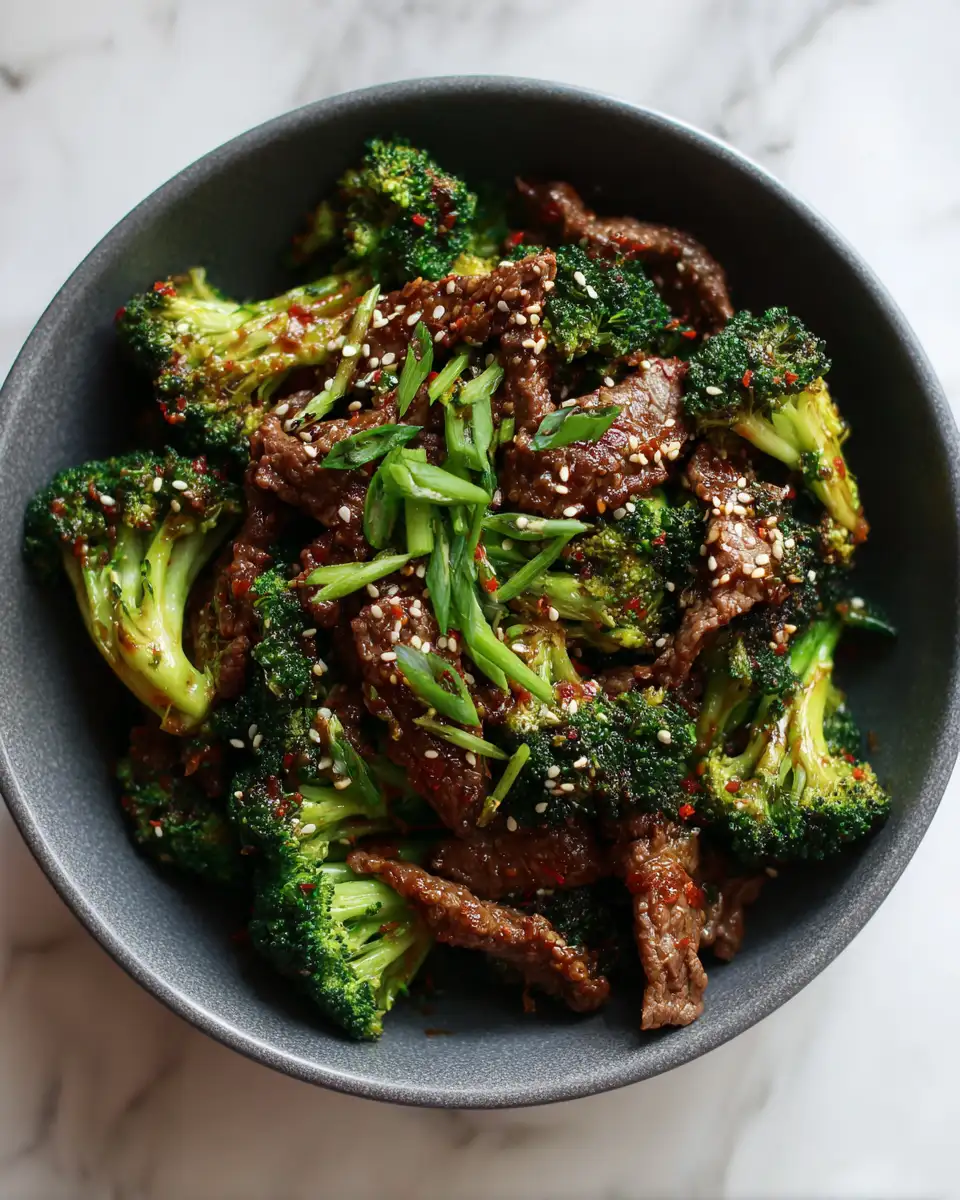 Final dish - Deliciously Healthy Keto Low Carb Beef and Broccoli Recipe