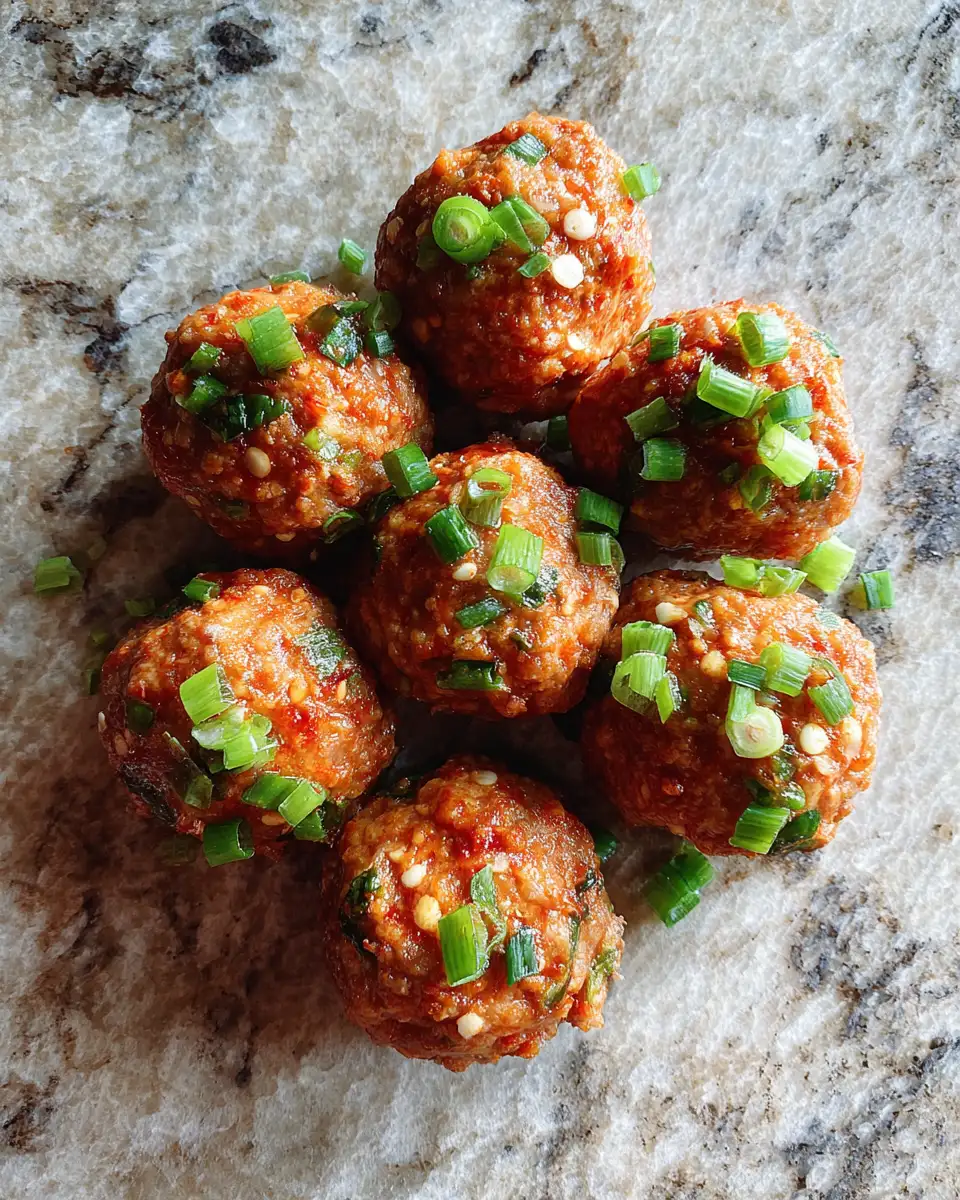 Ingredients for Irresistible Korean Meatballs with Spicy Mayo The Perfect Fusion of Flavor