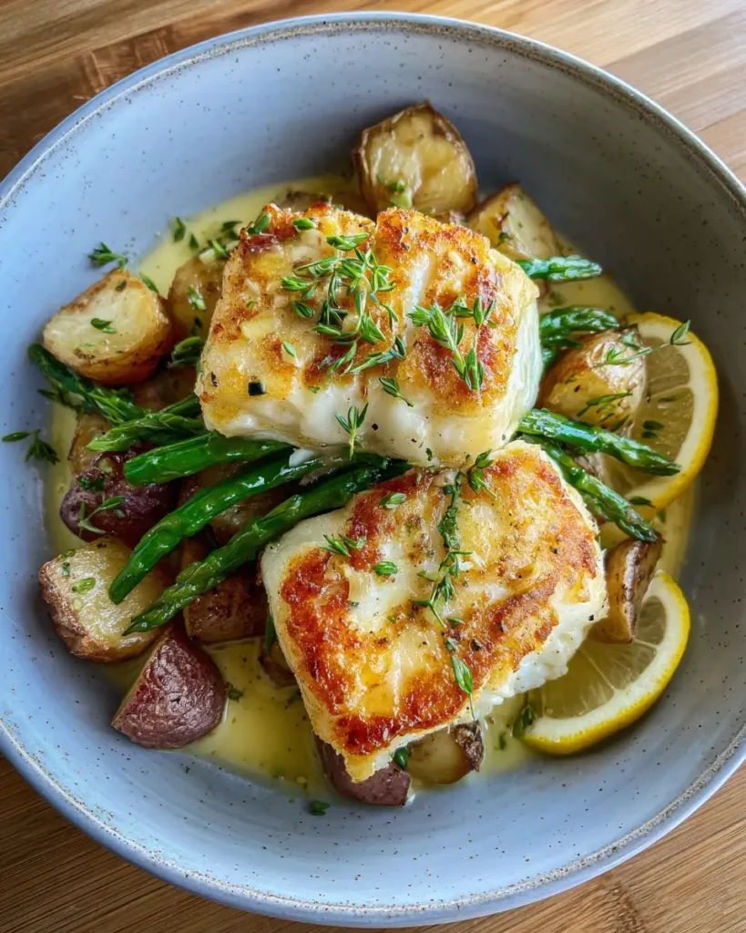 Perfectly Pan-Seared Lemon Garlic Butter Cod Recipe for a Bright and Delicious Meal - Featured Image