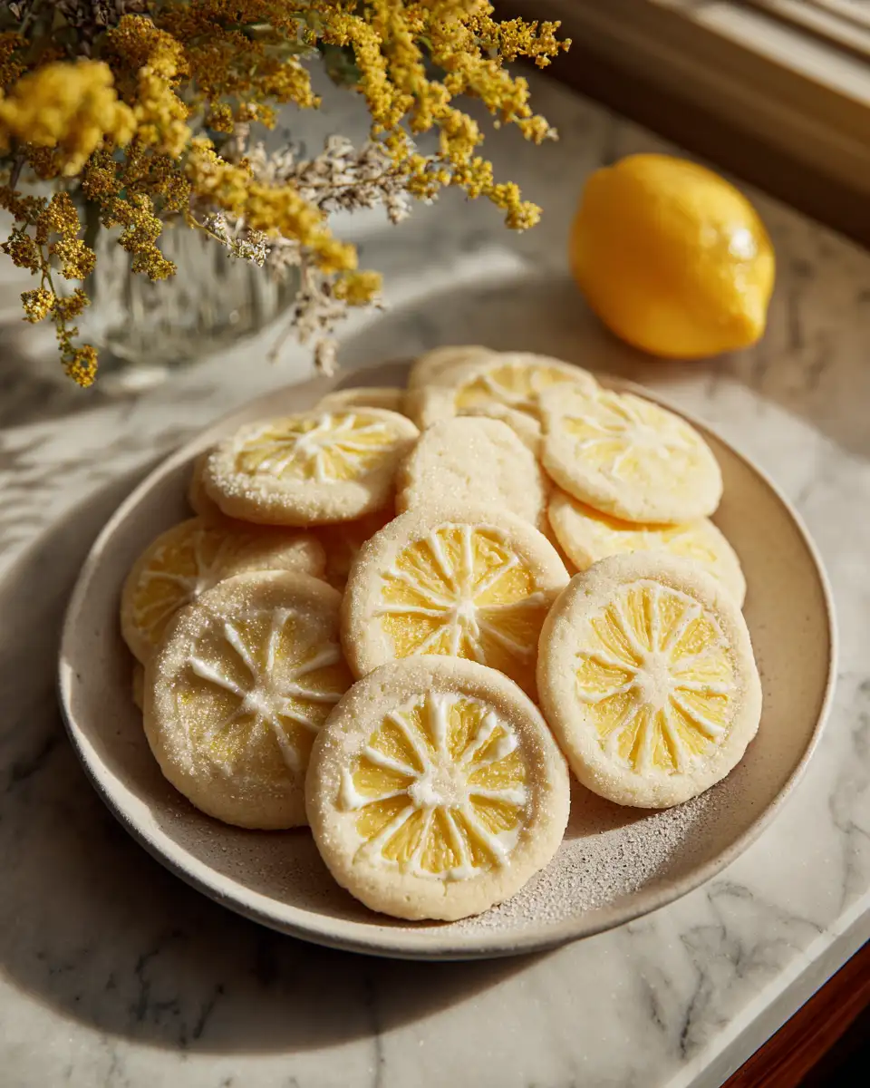 Final dish - The Ultimate Lemon Sugar Cookies Recipe for a Zesty Sweet Treat