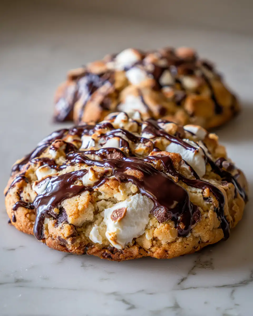 Final dish - Discover the Decadence of Levain Bakery Rocky Road Cookies