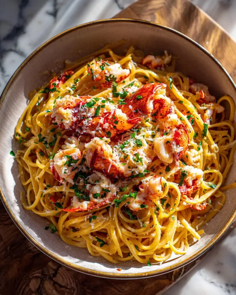 Decadent Lobster Scampi with Linguine Your New Favorite Seafood Pasta - Featured Image