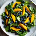 Fresh and Flavorful Mango Blueberry Spinach Salad Perfect for Summer - Featured Image