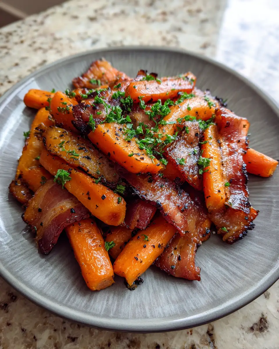 Sweet and Savory Maple Bacon Carrots Your New Favorite Side - Featured Image