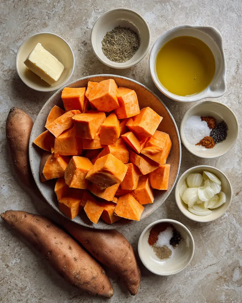 Ingredients for Deliciously Cozy Maple Cinnamon Sweet Potatoes You Must Try