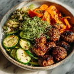 Deliciously Nutritious Meatball and Veggie Bowl Recipe to Satisfy Your Cravings - Featured Image