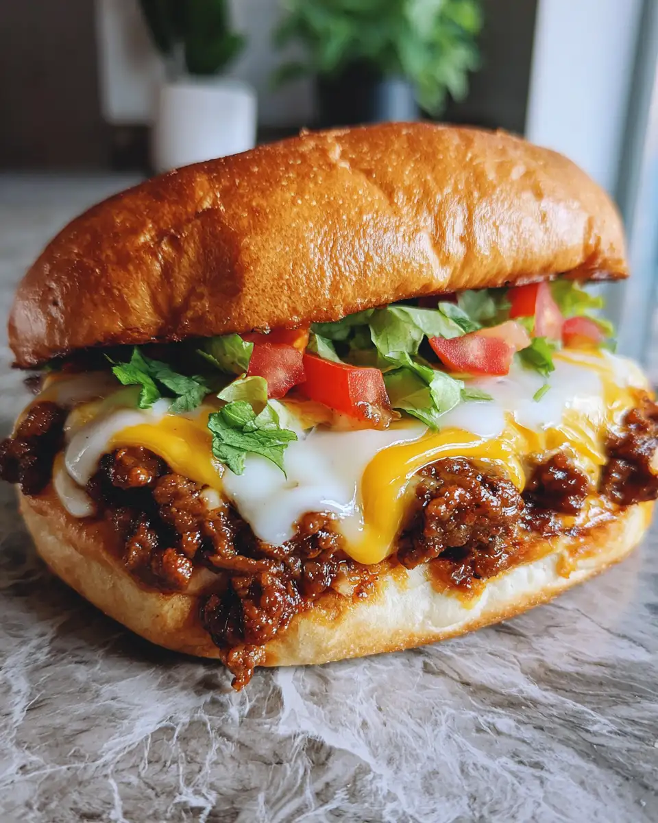 Final dish - Sizzling Fiesta: Discover the Ultimate Mexican Chopped Cheese Sandwich