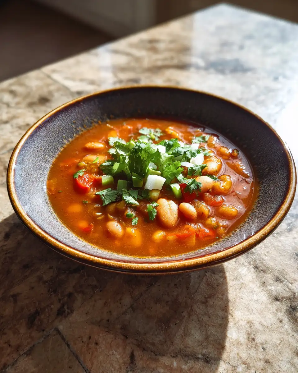 Final dish - Warm Up Your Day with Delicious Mexican Pinto Bean Soup