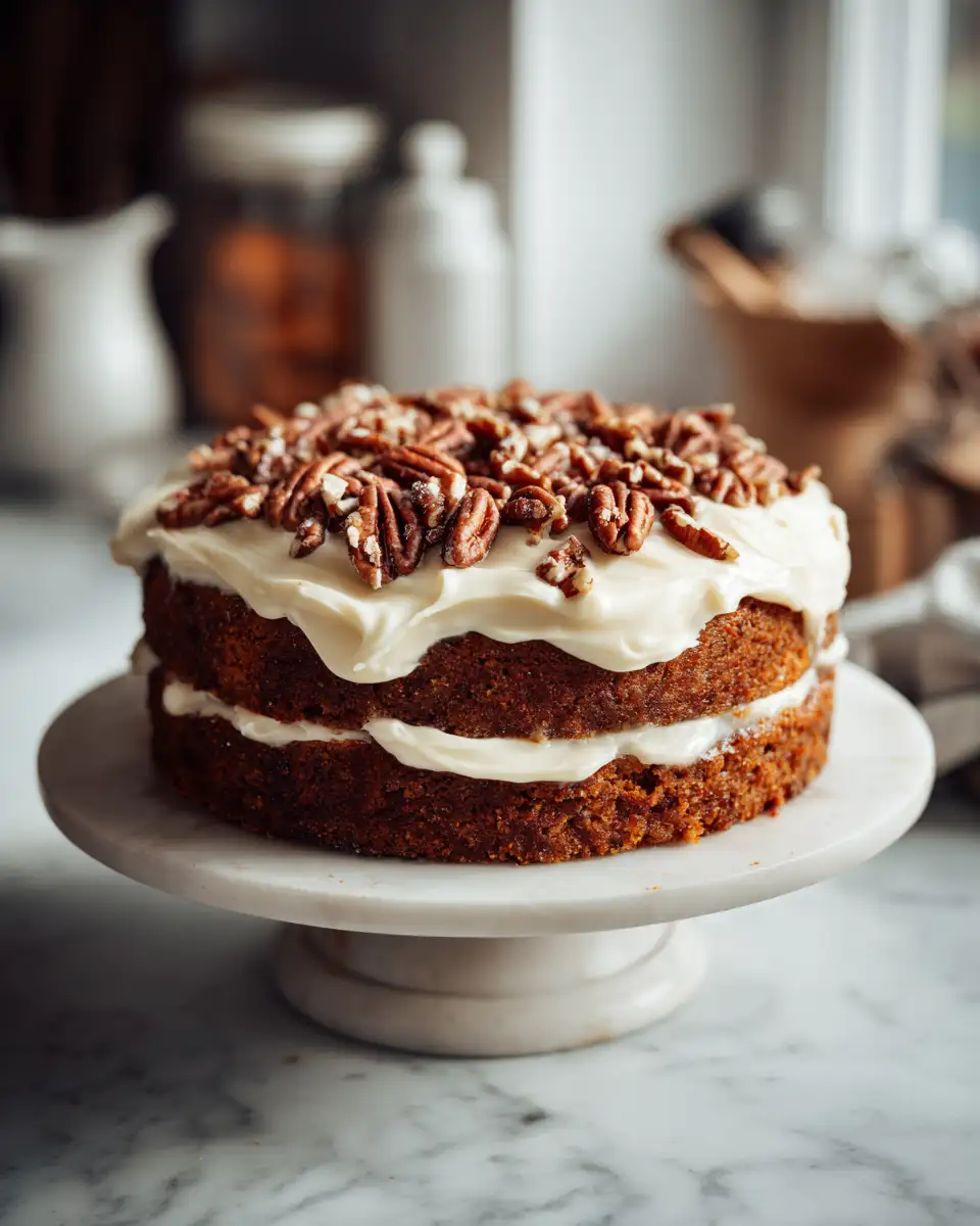 Final dish - Irresistibly Moist Amish Carrot Cake Your Taste Buds Will Love