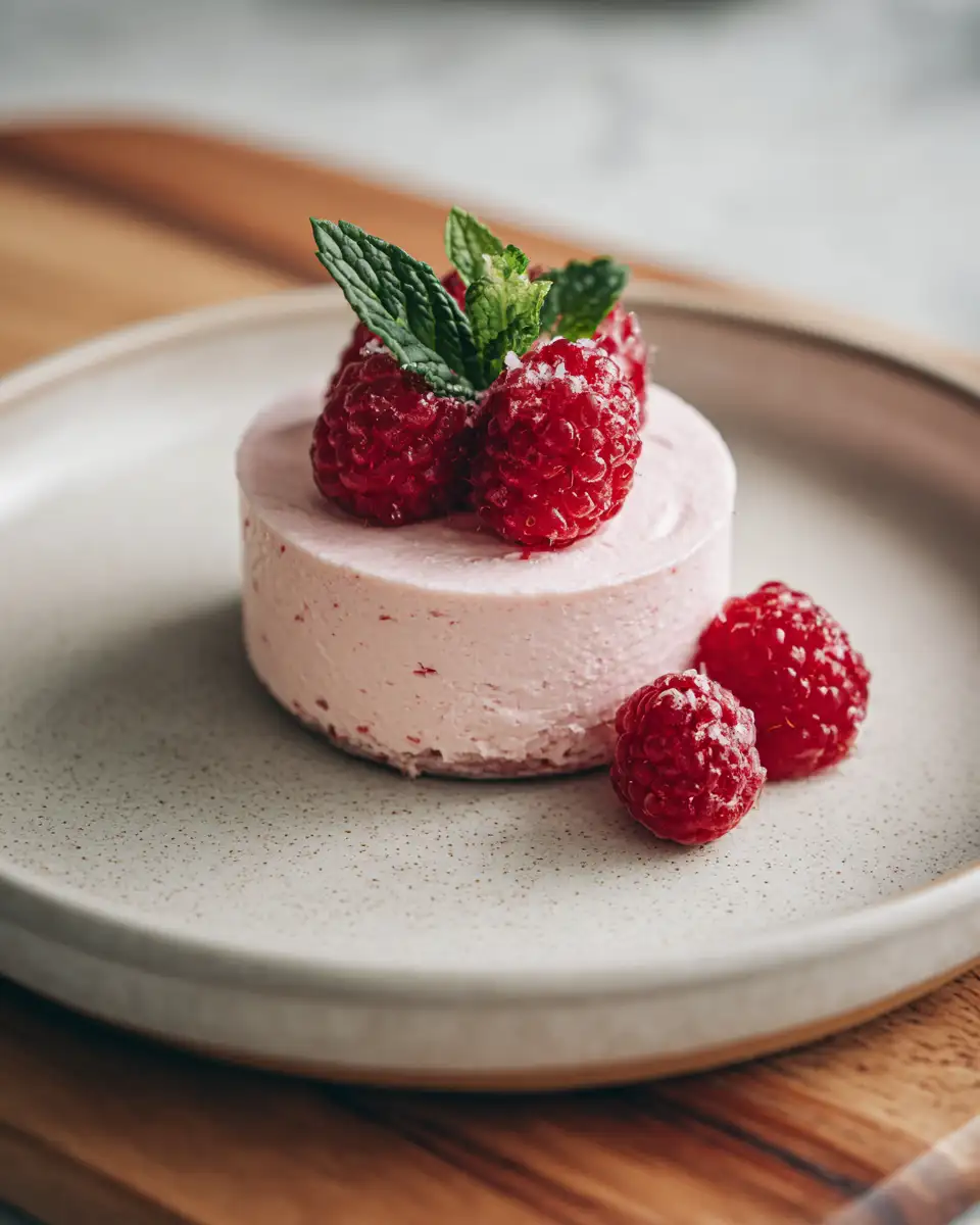 Final dish - Decadent Delight: Indulge in Our Creamy Raspberry Mascarpone Mousse
