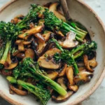 Deliciously Crispy Mushroom and Broccoli Stir Fry Recipe to Satisfy Your Cravings - Featured Image