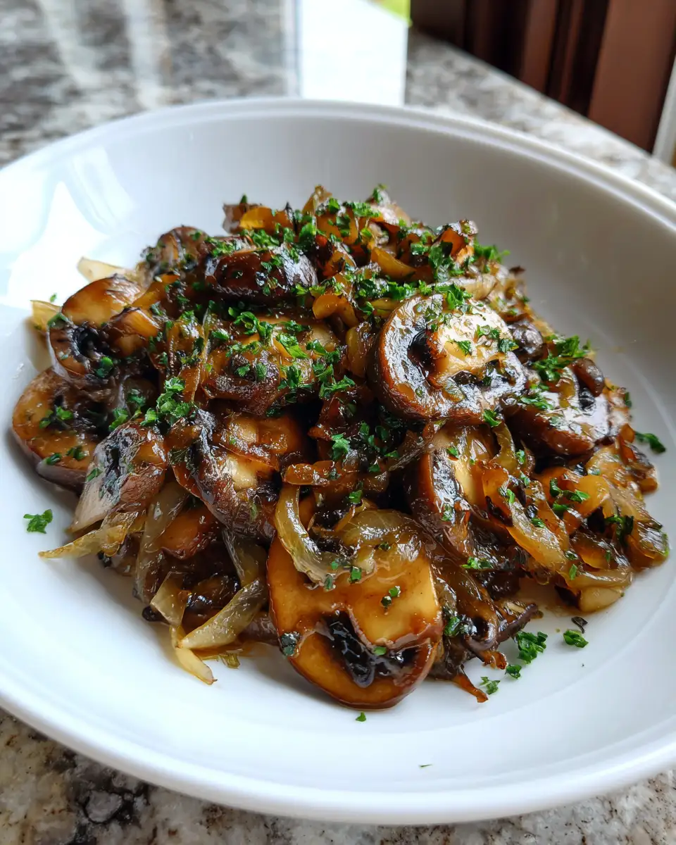Final dish - Delicious Harmony: How Mushrooms and Caramelized Onions Create Irresistible Flavor Combos
