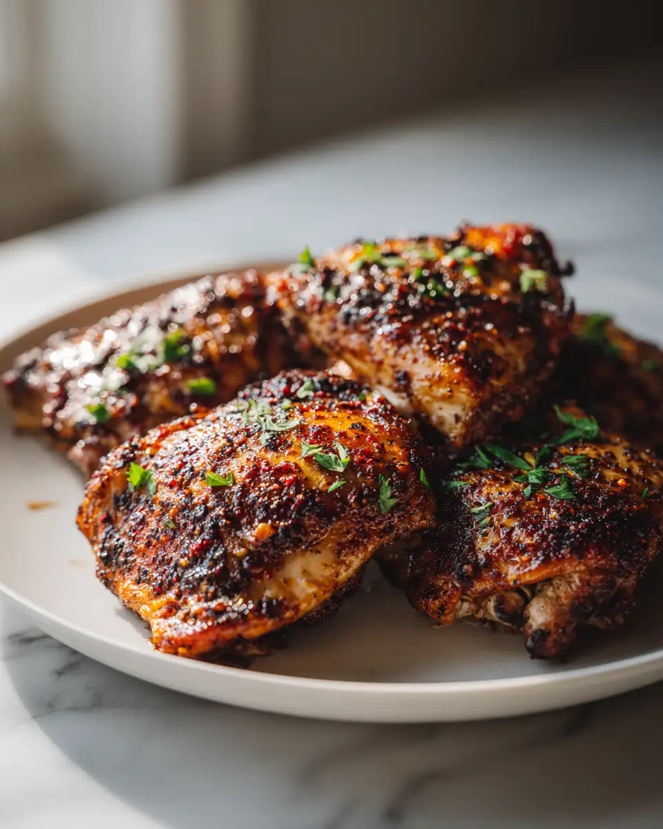 Final dish - Irresistible Old Bay Chicken Thighs Your Taste Buds Will Love
