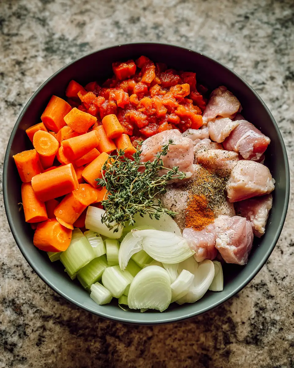 Ingredients for Delicious Easy One-Pot Slow Cooker Meals for Effortless Dinners
