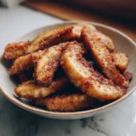 Deliciously Crispy Pan Fried Cinnamon Bananas You Must Try - Featured Image