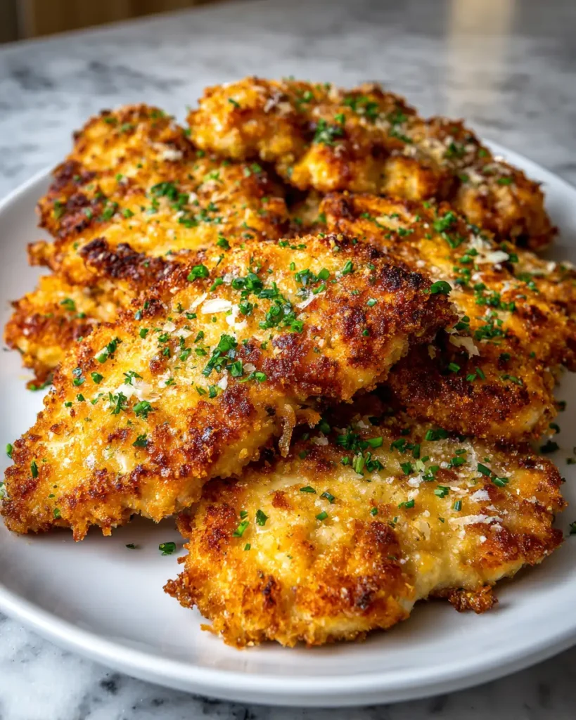 Crispy Parmesan Crusted Chicken Secrets to Perfectly Golden Bites - Featured Image
