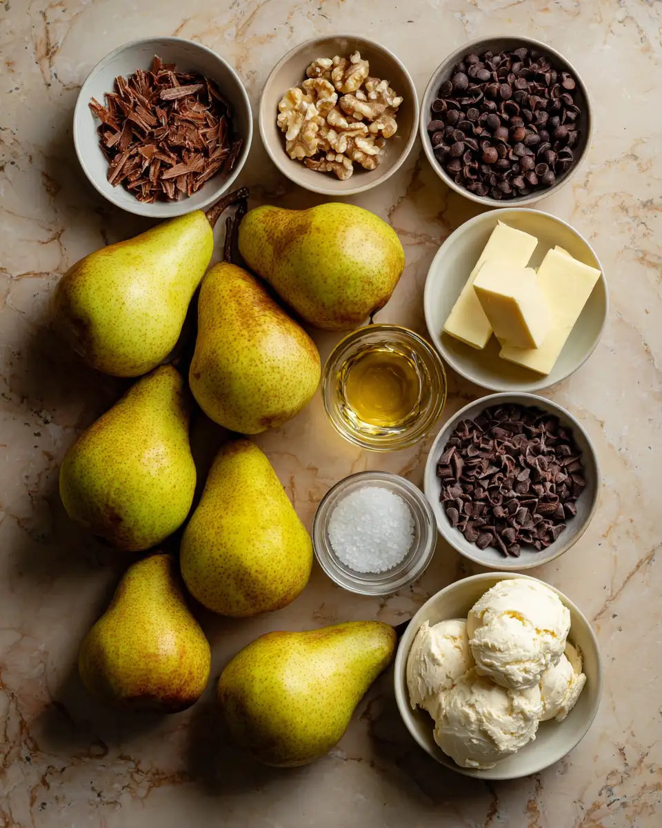Ingredients for Decadent Delights: Discover the Timeless Elegance of Poires Belle Hélène