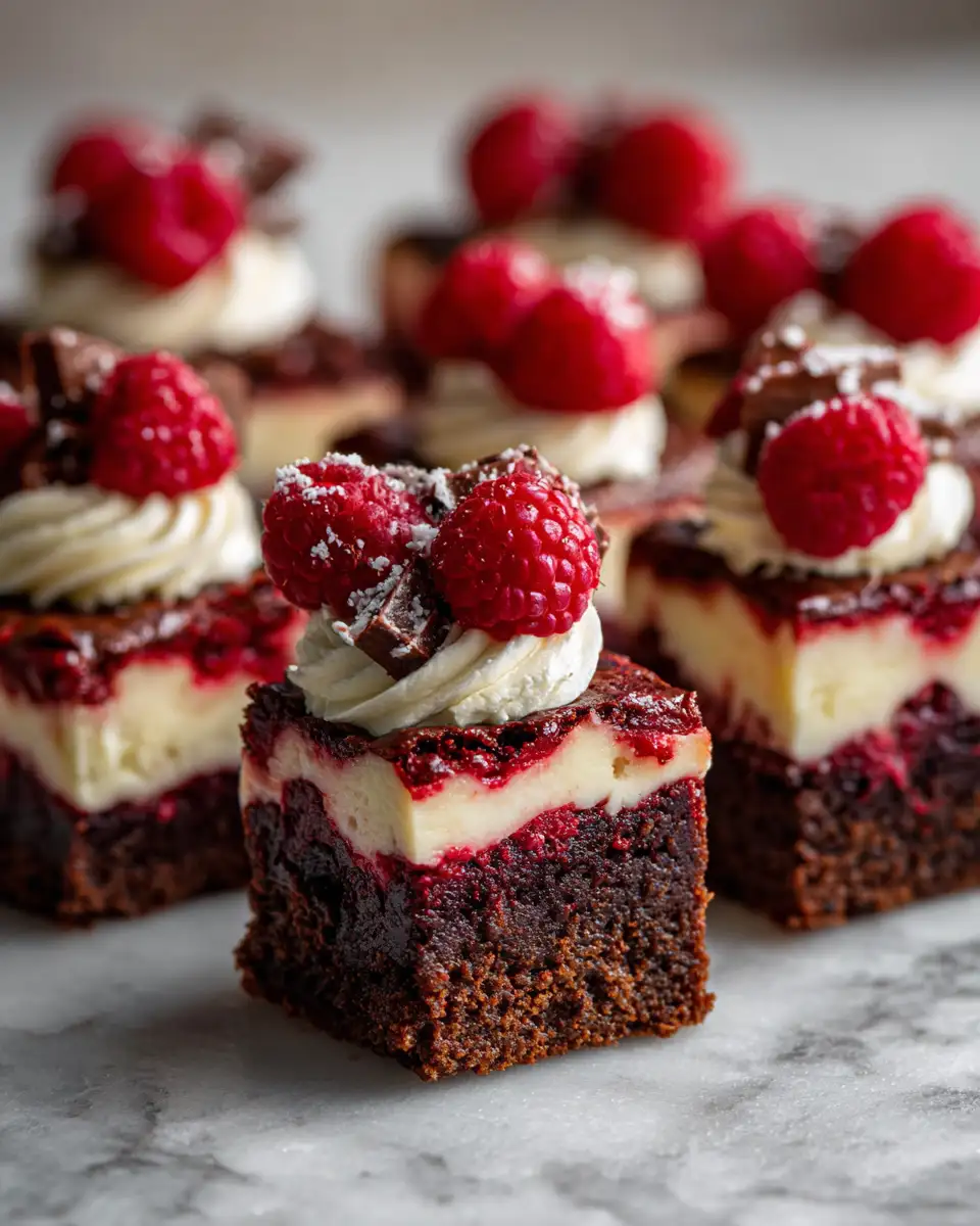 Irresistible Red Velvet Cheesecake Brownie Bites That Melt in Your Mouth - Featured Image
