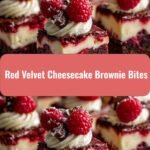 Irresistible Red Velvet Cheesecake Brownie Bites That Melt in Your Mouth