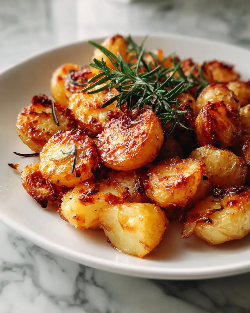 Perfectly Crispy Rosemary Garlic Potatoes Your New Favorite Side - Featured Image