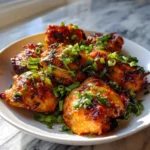 Sizzling Skillet Bang Bang Chicken Thighs Your New Favorite Weeknight Dinner - Featured Image