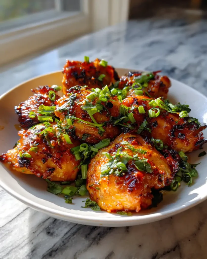 Sizzling Skillet Bang Bang Chicken Thighs Your New Favorite Weeknight Dinner - Featured Image