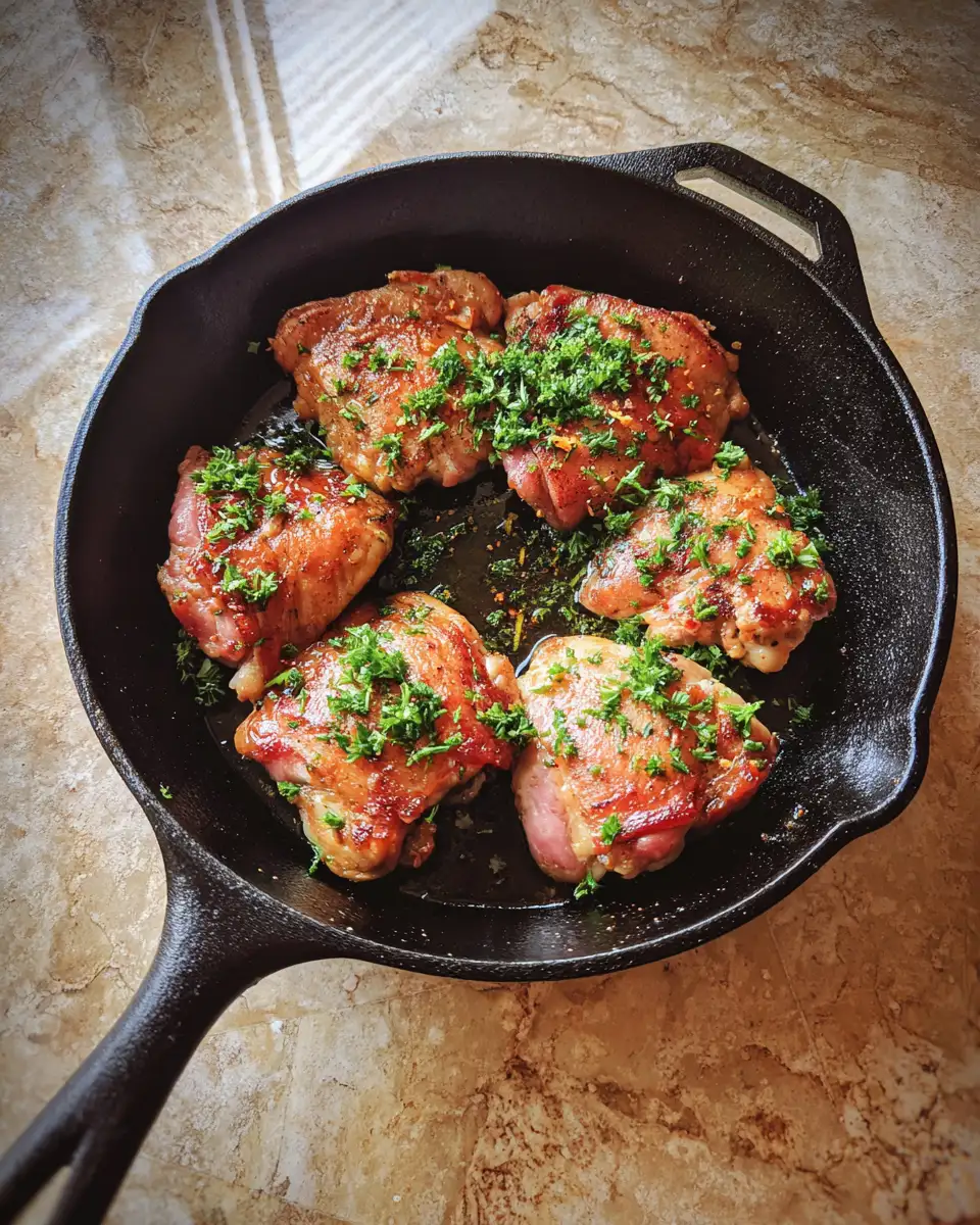 Ingredients for Sizzling Skillet Bang Bang Chicken Thighs Your New Favorite Weeknight Dinner