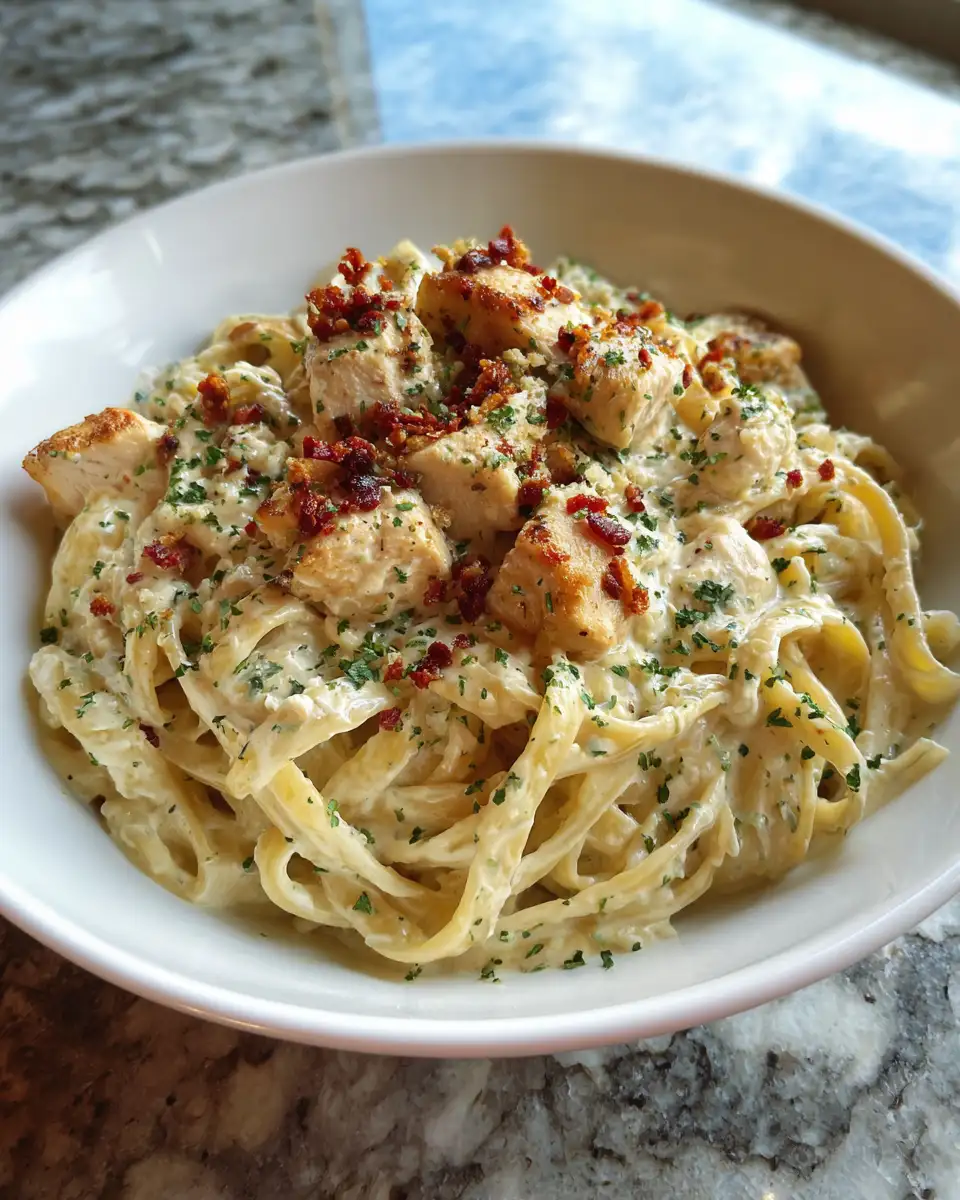 Creamy Cajun Heat Meet Comfort Food Spicy Cajun Chicken Alfredo - Featured Image