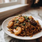 Satisfy Your Cravings with Delicious Steak and Shrimp Stir-Fried Noodles - Featured Image