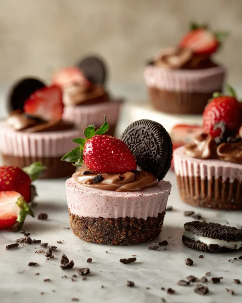 Sweet and Crispy Strawberry Oreo Cups Your New Favorite Dessert - Featured Image