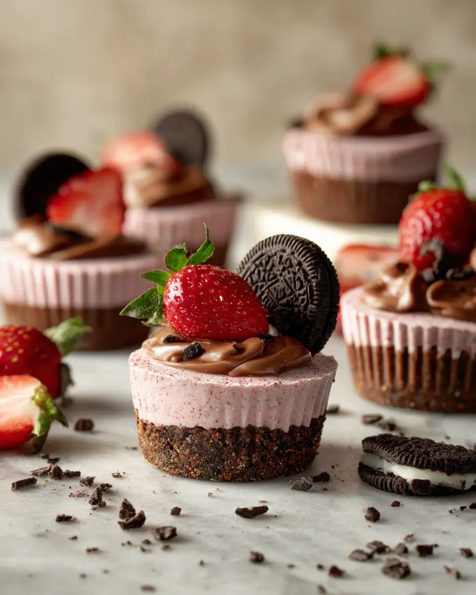 Sweet and Crispy Strawberry Oreo Cups Your New Favorite Dessert - Featured Image