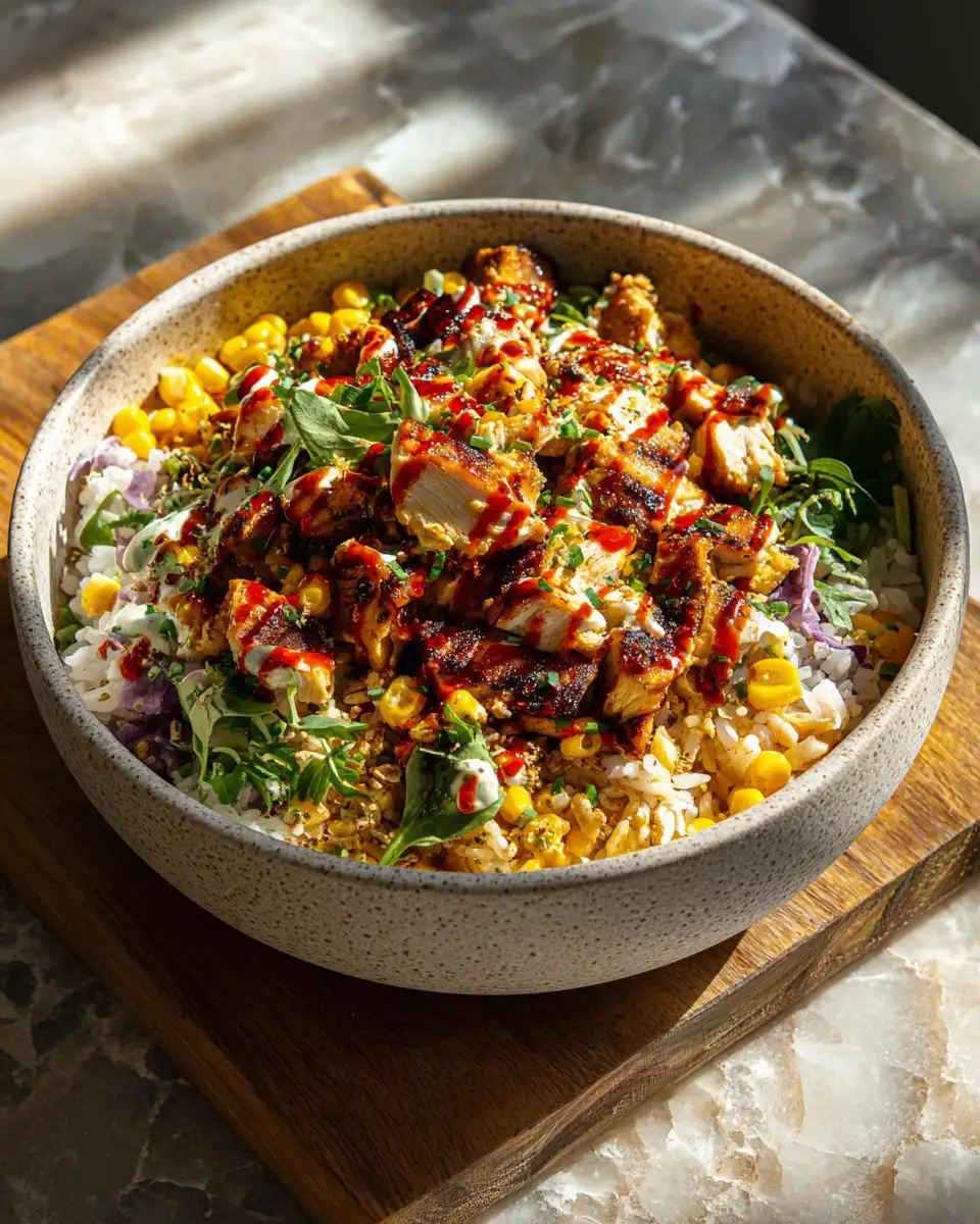 Ultimate Street Corn Chicken Rice Bowl Recipe to Satisfy Your Cravings - Featured Image