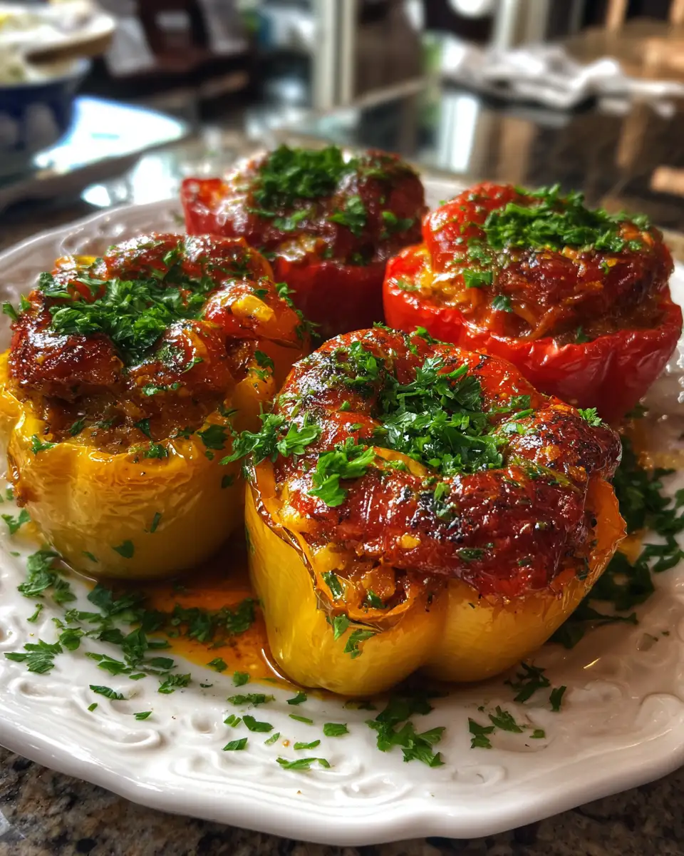 Final dish - Delicious Stuffed Bell Peppers Your Family Will Love