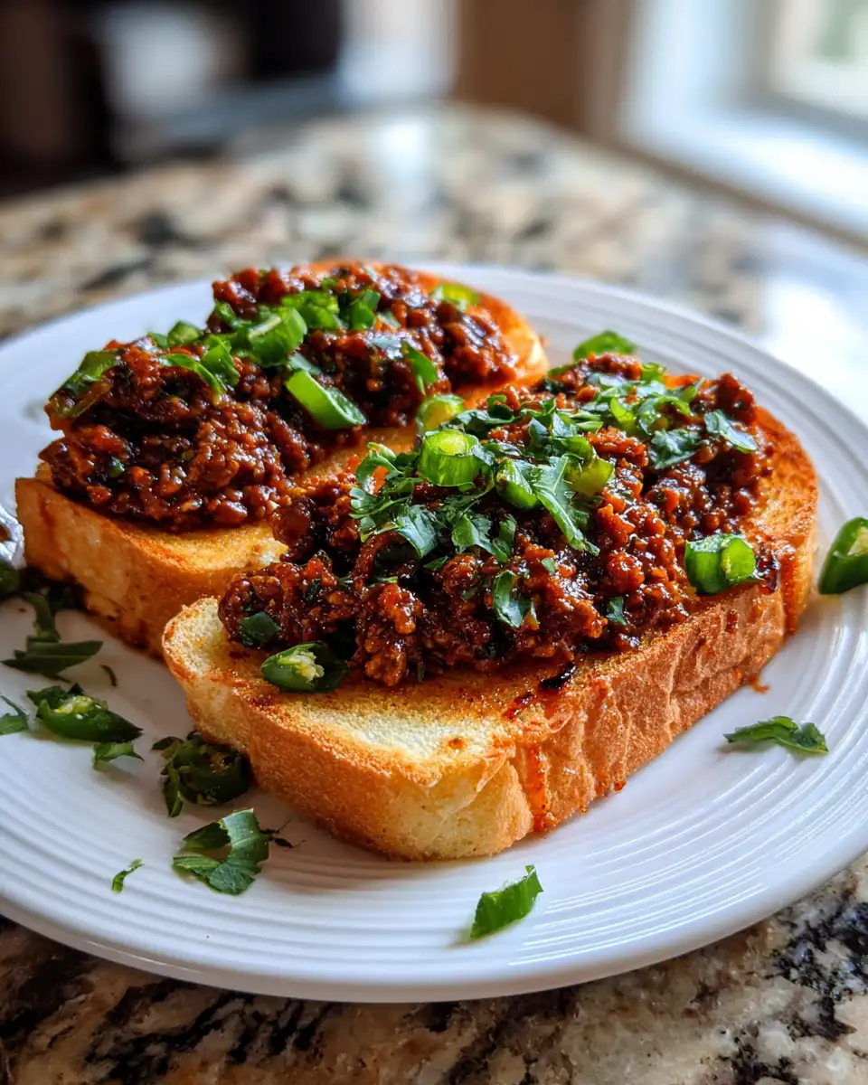 Final dish - The Ultimate Texas Toast Sloppy Joes Recipe You Have to Try