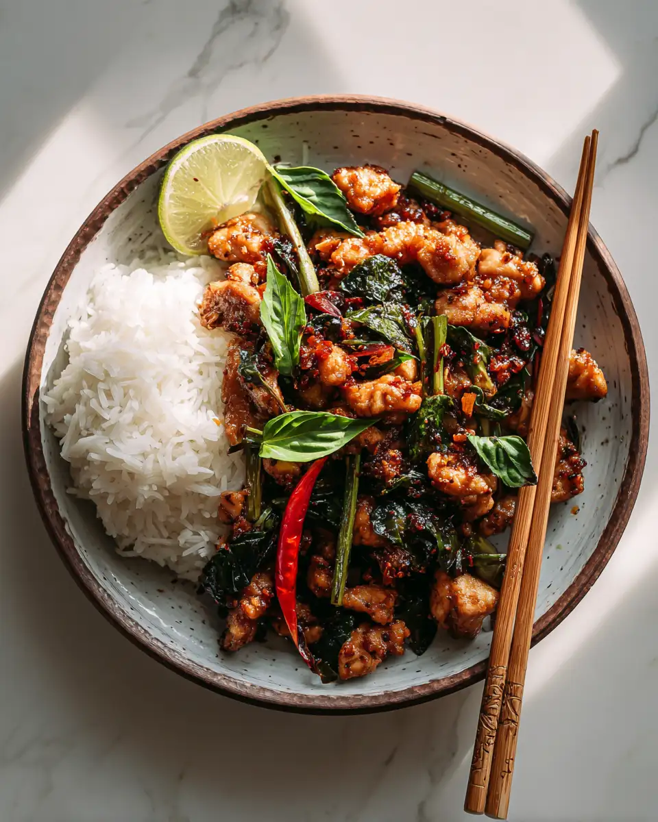 Discover the Irresistible Flavors of Thai Basil Chicken - Featured Image