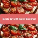 Delicious Tomato Tart with a Crispy Brown Rice Crust Perfect for Summer