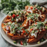 Deliciously Healthy Turkey Taco Stuffed Sweet Potatoes to Satisfy Your Cravings - Featured Image