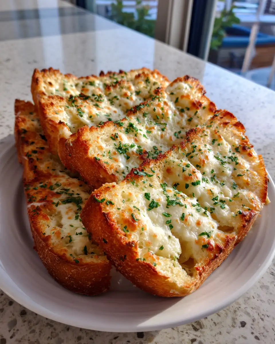 Irresistibly Delicious The Ultimate Cheesy Garlic Bread Recipe - Featured Image