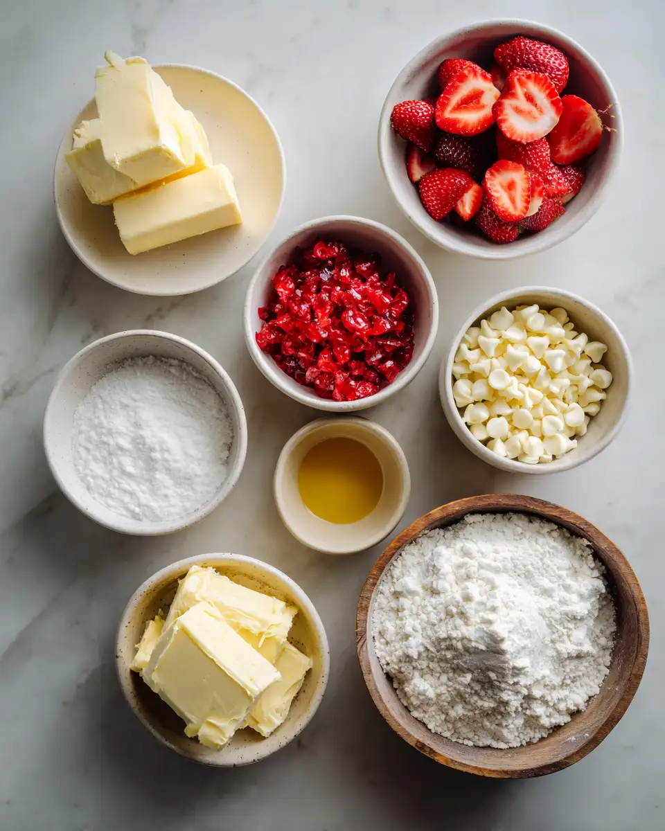 Ingredients for Sweet and Savory Valentine's Day Treats to Wow Your Loved One