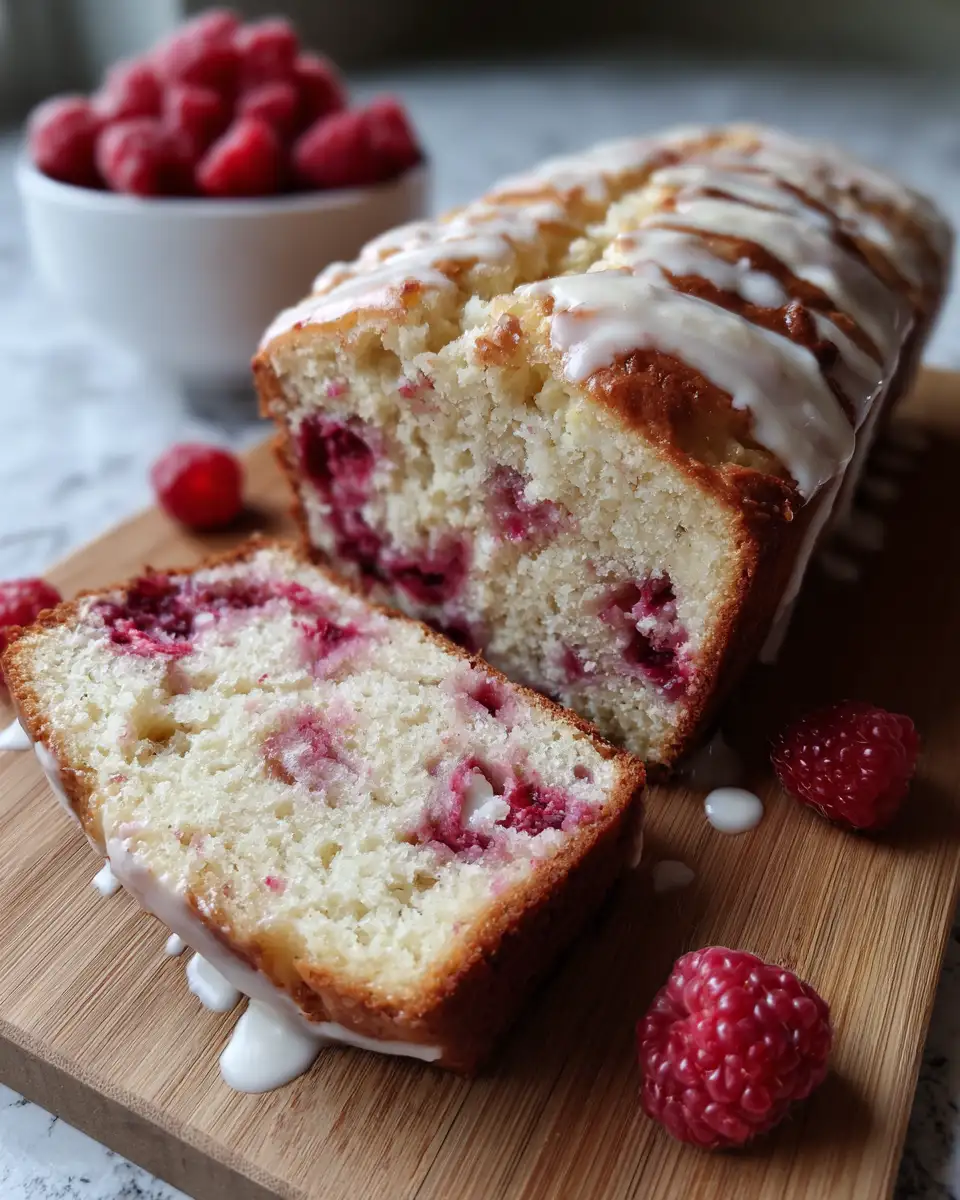 Delight Your Senses with the Ultimate White Chocolate Raspberry Loaf Cake for Every Lover - Featured Image