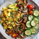 Delicious Zucchini Mushroom Scramble Your New Favorite Breakfast - Featured Image